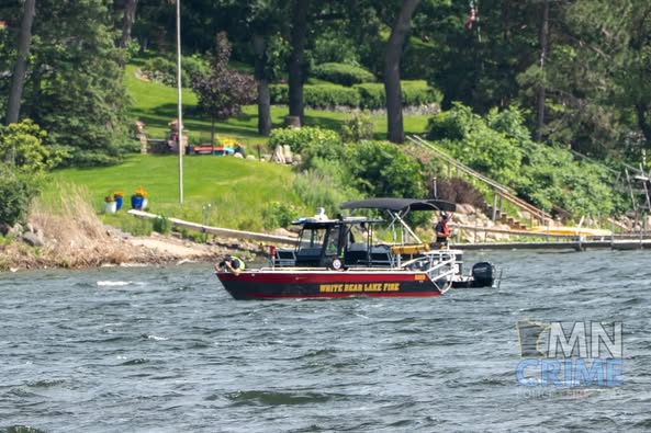 White Bear Lake Accident – Emergency Crews Respond to Water Rescue at White Bear Lake Near Dellwood Road and Echo Street